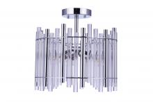  59253-CH - Reveal 3 Light Semi Flush in Chrome