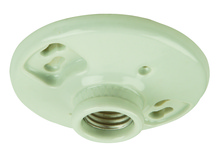 Craftmade K212-O - Keyless 1 Light Socket Lamp Holder in Porcelain