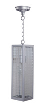 Craftmade Z4521-CM-SC - Deka 1 Light Large Outdoor Pendant in Chromite